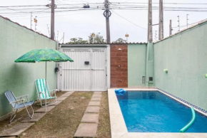 Casa com Piscina Itanhaem (Próximo Praia)